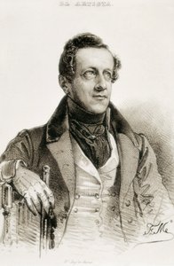 Portrét Angela de Saavedra a Ramirez Baquedano, vévoda z Rivas od Spanish School