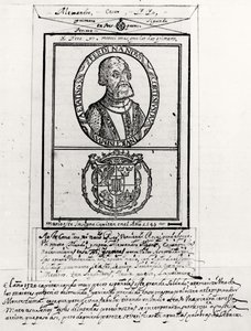 Portrét Hernanda Cortese (1485-1547) a jeho paží od Spanish School