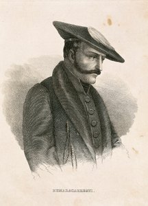 Portrét Tomáše ZUMALACARREGUI (1788-1835), postava ze španělského tažení nebo války za nezávislost a první karlistické války (rytina) od Spanish School