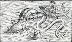 Mořské příšery, 1511 od Spanish School
