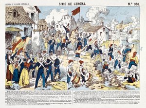 Španělská válka za nezávislost (1808-1814): obléhání Gerony od června do prosince 1809. od Spanish School