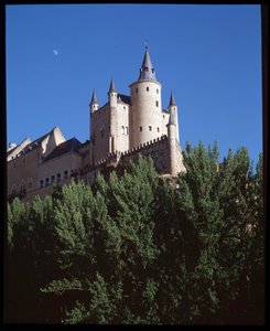 Pohled na alcazar od Spanish School