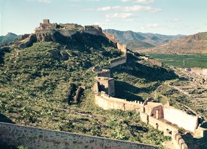 Pohled na hrad, 8.-12. stol od Spanish School