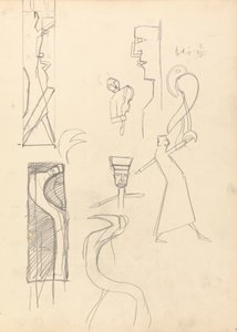 Jeskyně zlatého telete: Studium geometrických obrazců od Spencer Frederick Gore