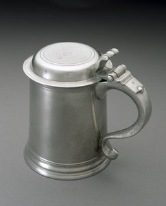 Tankard, c. 1820-1827 (cín) od Spencer Stafford
