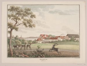 Bygholm poblíž Horsens od Søren L. Lange