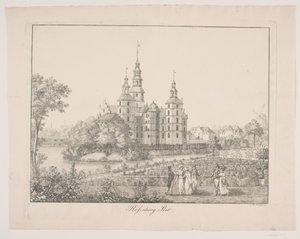 Zámek Rosenborg od Søren L. Lange