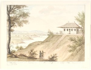 Schweizerhuset ve společnosti Jægerspris od Søren L. Lange