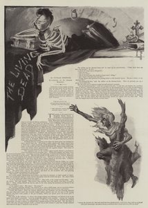 Ilustrace k filmu Živí mrtví od Outrama Tristrama