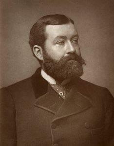 George Robert Sims , britský novinář, básník, dramatik a romanopisec, 1884