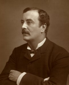 JH Barnes , britský herec, 1883 od St James