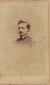Otto C. Lademann, kapitán, rota F, 3. pluk pěchoty Missouri dobrovolníci (unie) od St. Louis Hoelke and Benecke