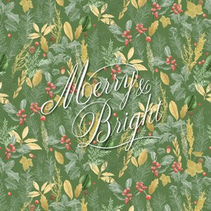 Merry  Bright, 2021 (grafitová tužka a digitál) od Stacy Hsu