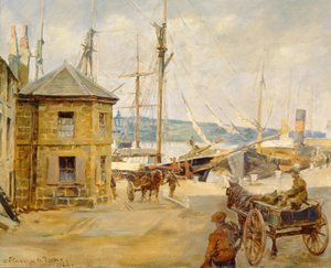 Přístavní úřad, Penzance od Stanhope Alexander Forbes