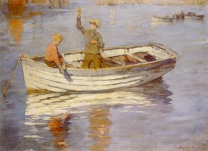 Mladí rybáři (olej) od Stanhope Alexander Forbes