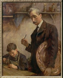 Mladý učeň, Newlyn Copperworks od Stanhope Alexander Forbes