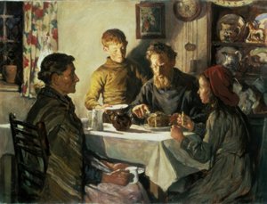 Rodinný život. od Stanhope Forbes