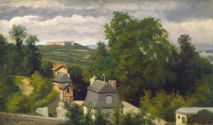 Pohled na předměstí Caen, 18721875.