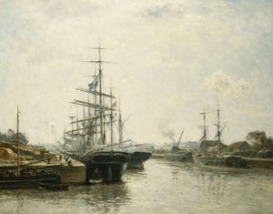 Povodí Caen, 1887 od Stanislas Victor Edouard Lepine