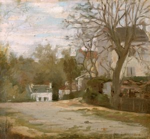 Montmartre (olej na plátně)