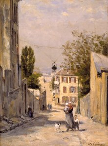 Rue de Norvins, Montmartre