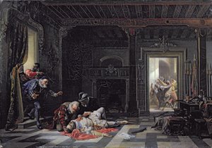 Smrt prince Oranžského od Stanislaus von Chlebowski