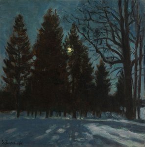 Zimní noc, 1931