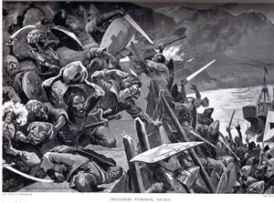 Crusaders Storming Nicaea, ilustrace z 
