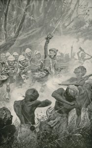 Highland Charge v bitvě u Amoaful od Stanley L. Wood