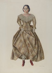 Patentovaná hlava panenky Greiner, c. 1940. od Stanley Mazur