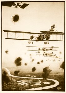 Daylight Raid on London, ilustrace z 