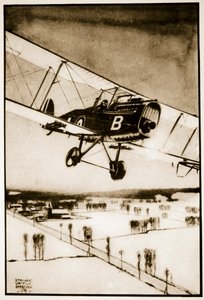 R.A.F pomáhá prolomit dopravní stávku od Stanley Orton Bradshaw