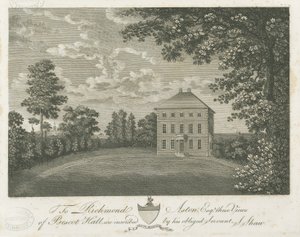 Bescot Hall: rytina a [konec 19. století] od Stebbing Shaw