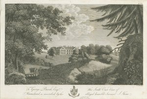 Hamstead Hall: rytina, nd [1762-1802] (tisk) od Stebbing Shaw
