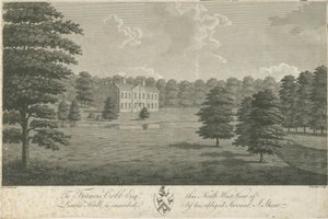 Lysways Hall: rytina, nd [1762-1802] (tisk) od Stebbing Shaw