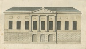 Stafford - County Gaol: akvarel, ndc 1794] (malba) od Stebbing Shaw
