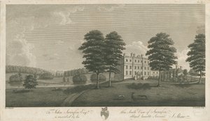 Swinfen Hall: rytina, nd [1762-1798] (tisk) od Stebbing Shaw