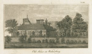 Wednesbury - Old House: rytina, nd [1762-1802] (tisk) od Stebbing Shaw