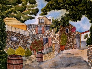Toskánsko - Panzano Chianti