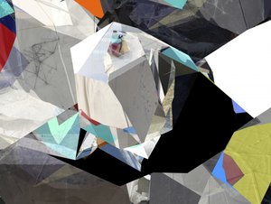 Abstraktní geometrické fragmenty