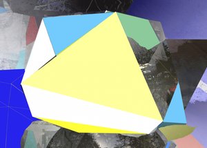 Abstraktní geometrická krajina od Stefan Fransson