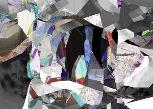 Fragmentovaná geometrická abstrakce