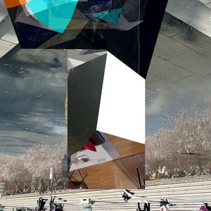 Geometrická městská koláž