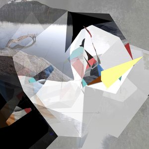 Geometrický odraz na hladině jezera