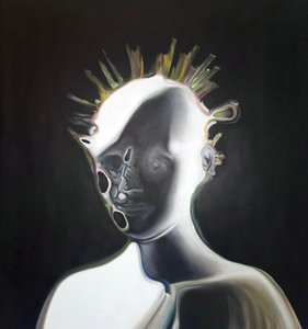 Surrealistický abstraktní portrét od Stefano Mazzolini