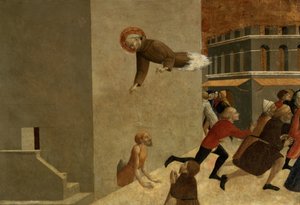 Blahoslavený Ranieri Rasini vysvobozující chudé z vězení ve Florencii, deska predely polyptychu San Francesco de Borgo San Sepolcro, 1437-44 (viz také 95743)