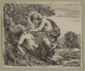Apollo a Marsyas, 1644. od Stefano della Bella