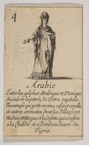 Arábie, 1644. od Stefano della Bella