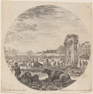 Campo Vaccino od Stefano della Bella