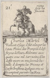 Charles Martel Vaillant et sage..., z 